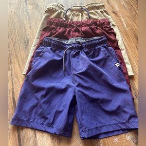 Set (3 pairs) Active Wear Shorts in Size Large (10-12).